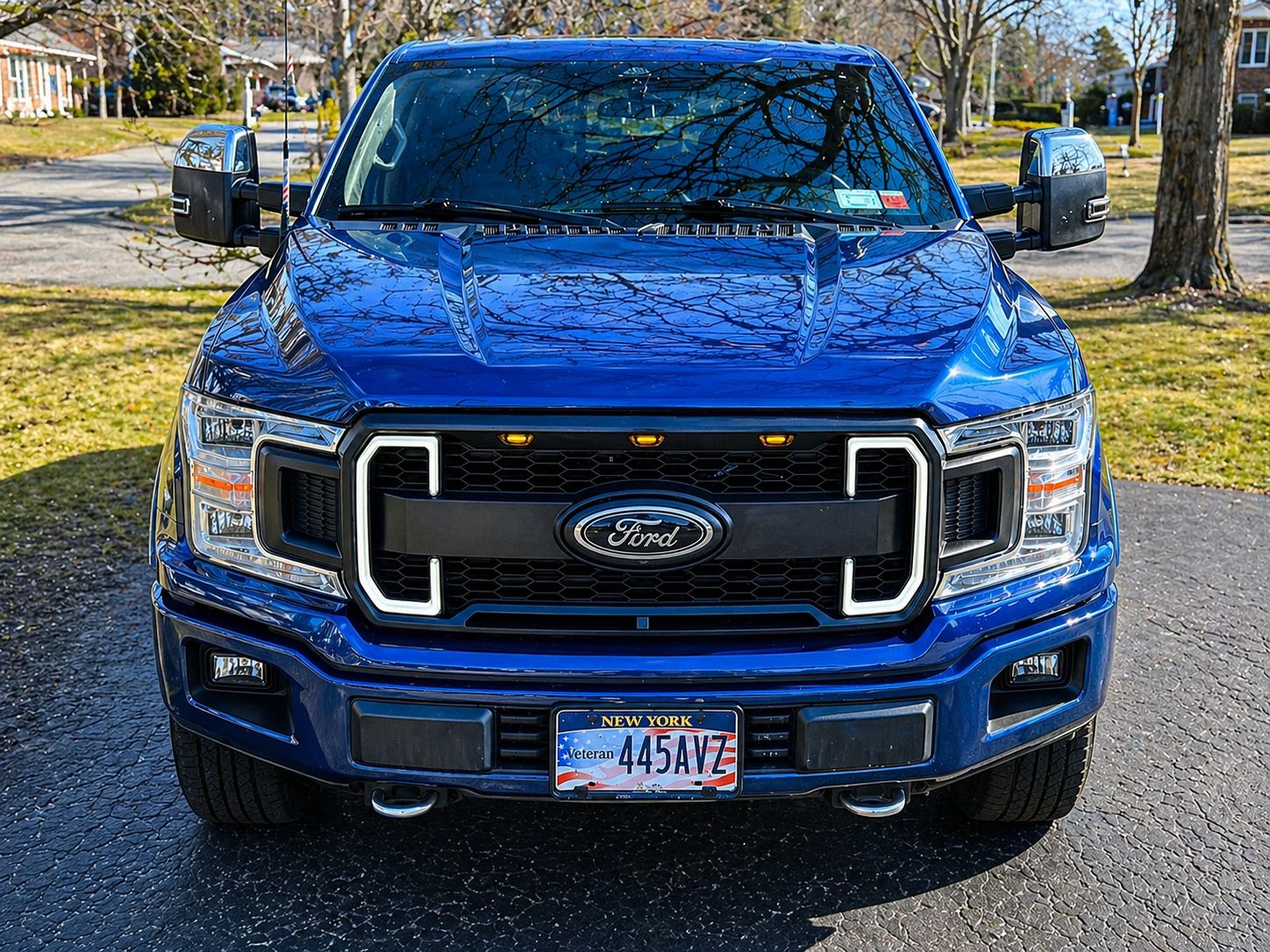 MP Concepts Övre grill med LED-belysning and DRL – Mattsvart (F150 18-20) - 5