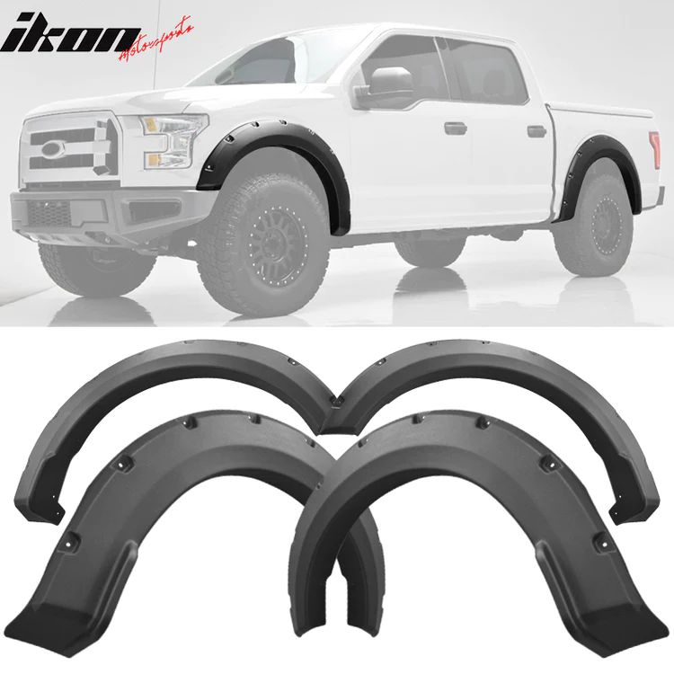 Pocket Rivet Style Skärmbreddare – Textured (F150 15-17) - 2