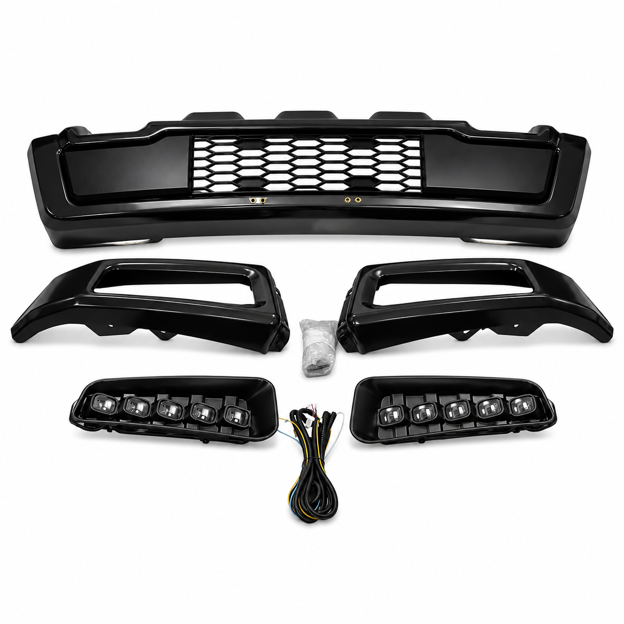 RAPTOR Style Främre stötfångare + LED-ljus (F150 15-17) - 5