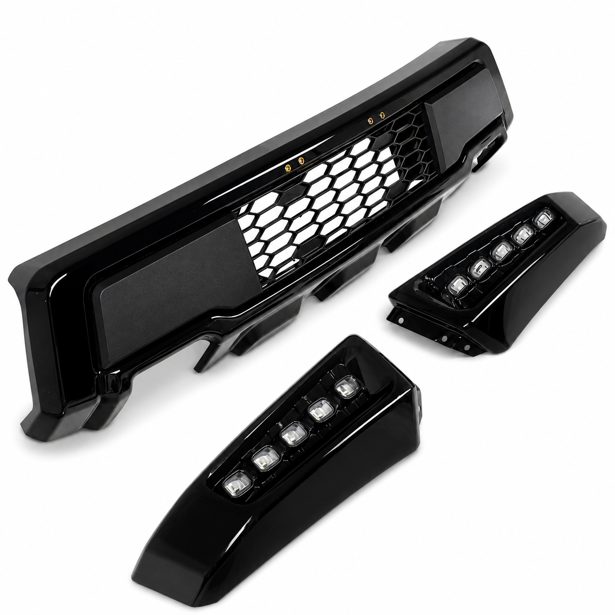 RAPTOR Style Främre stötfångare + LED-ljus (F150 15-17) - 7