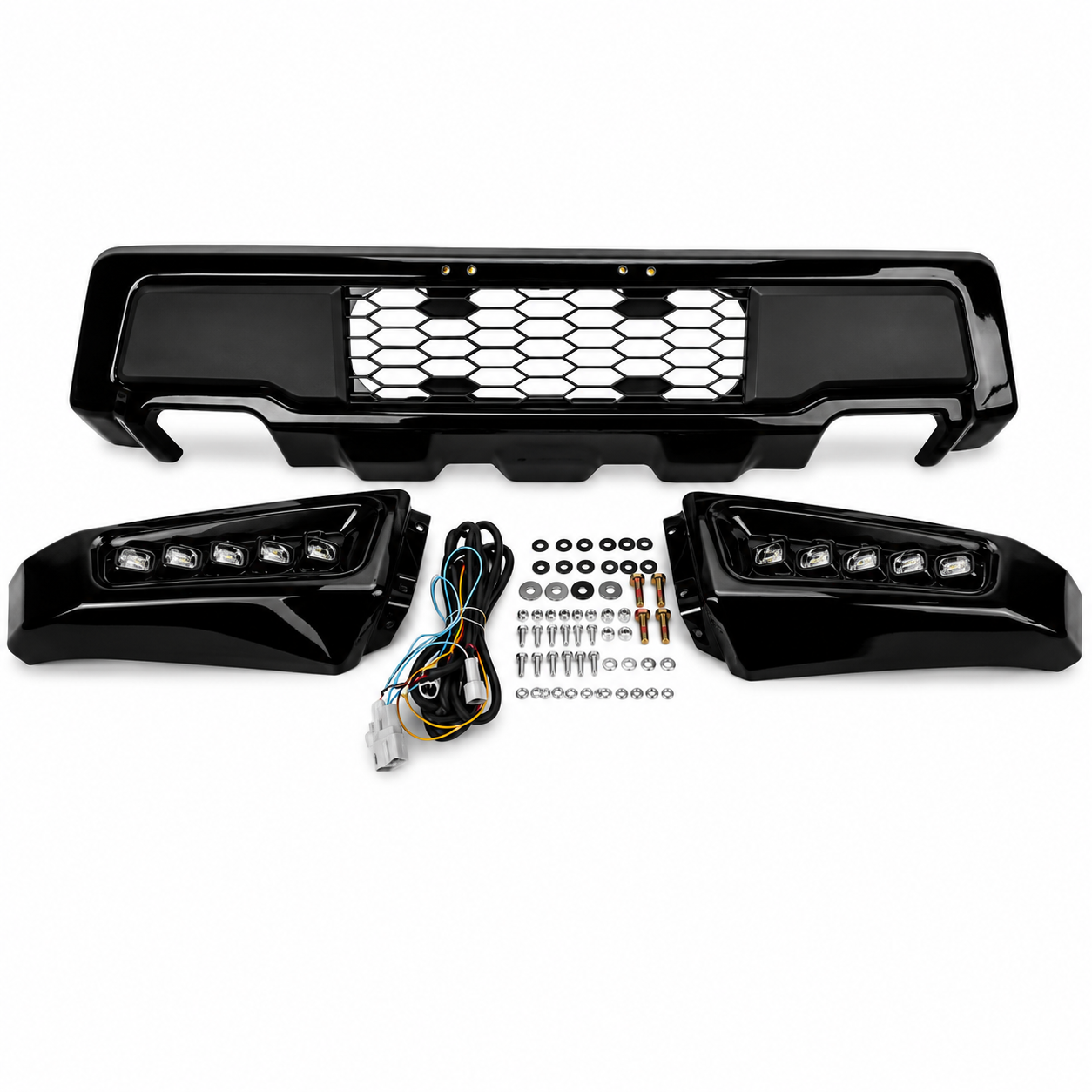RAPTOR Style Främre stötfångare + LED-ljus (F150 15-17) - 6