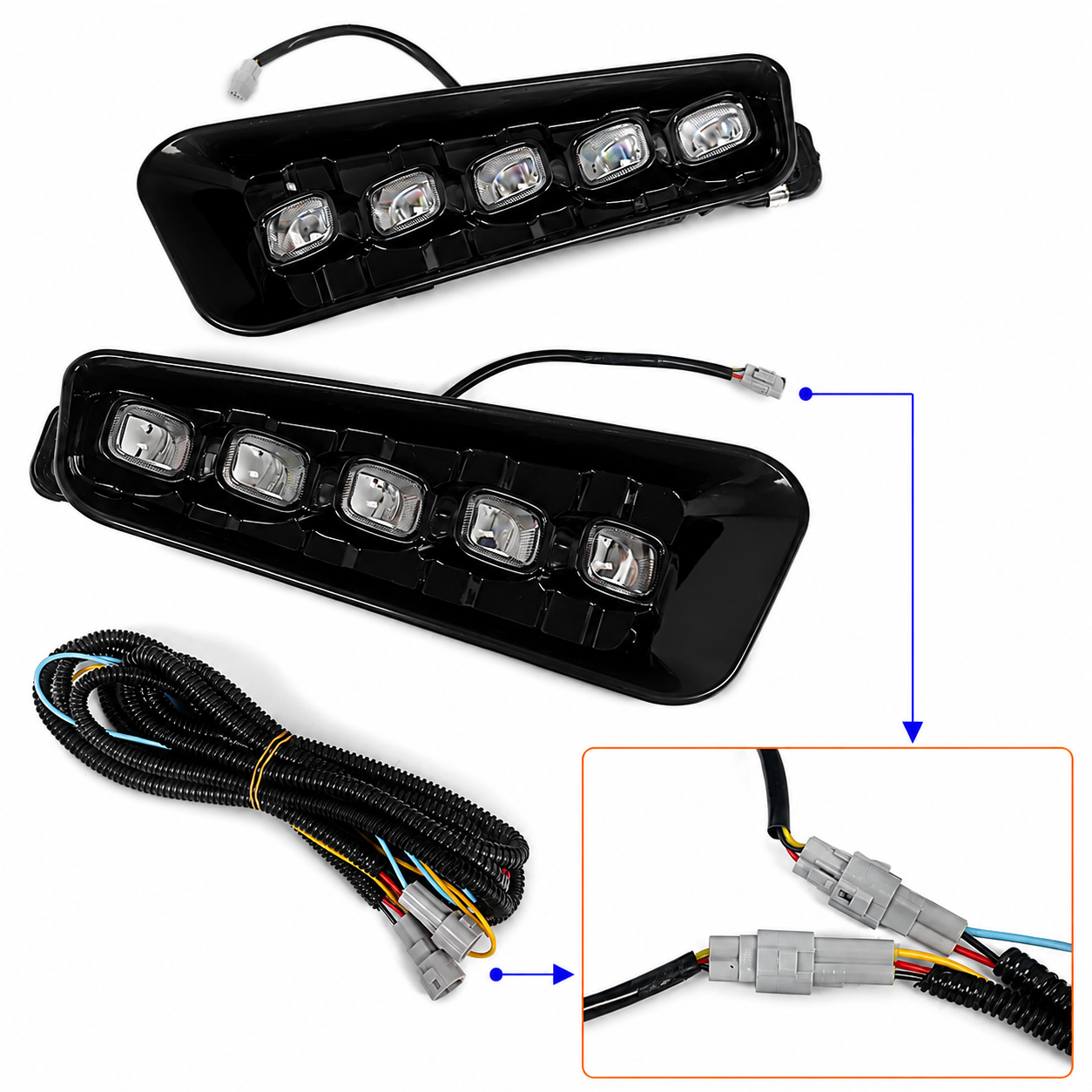 RAPTOR Style Främre stötfångare + LED-ljus (F150 15-17) - 14