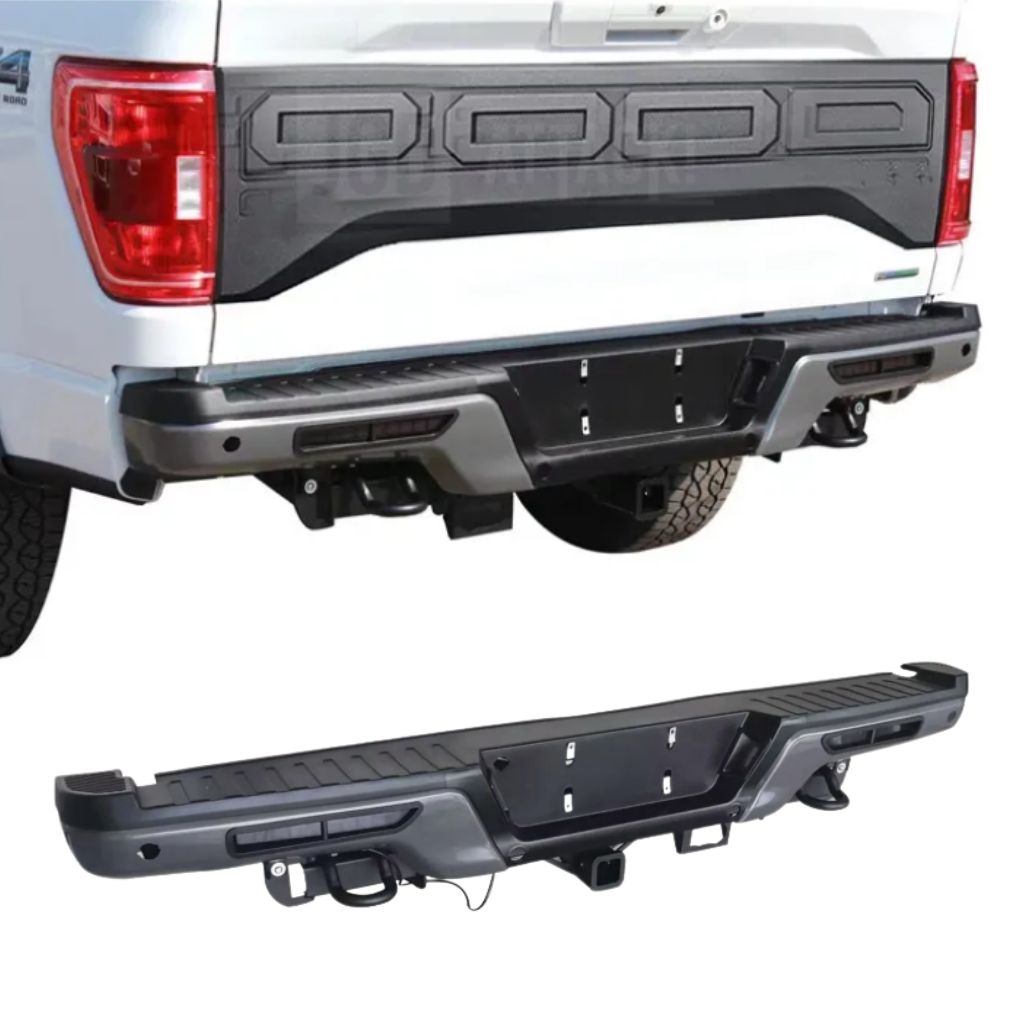 RAPTOR Style Bakre stötfångare + LED-ljus (F150 21-23)