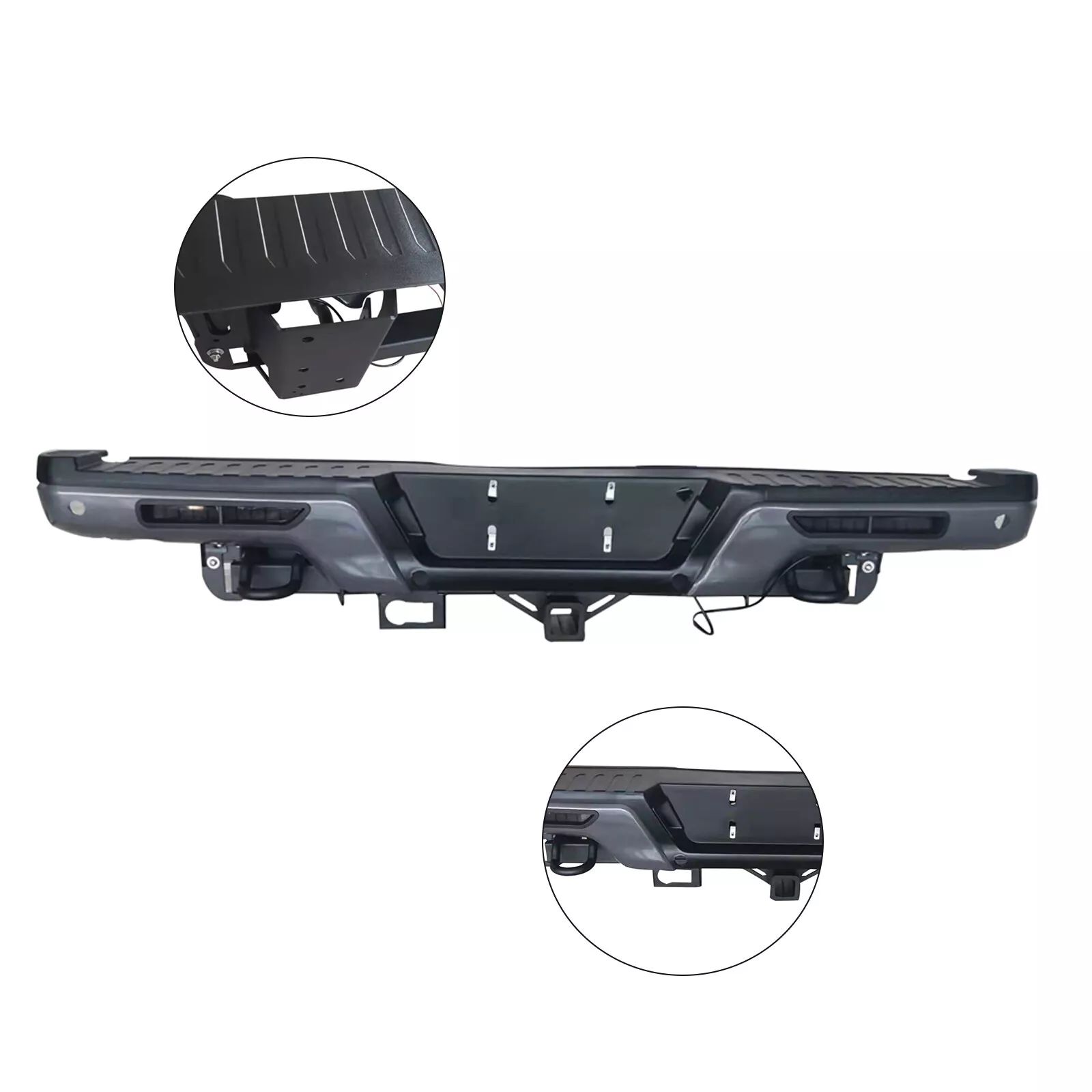 RAPTOR Style Bakre stötfångare + LED-ljus (F150 21-23) - 7