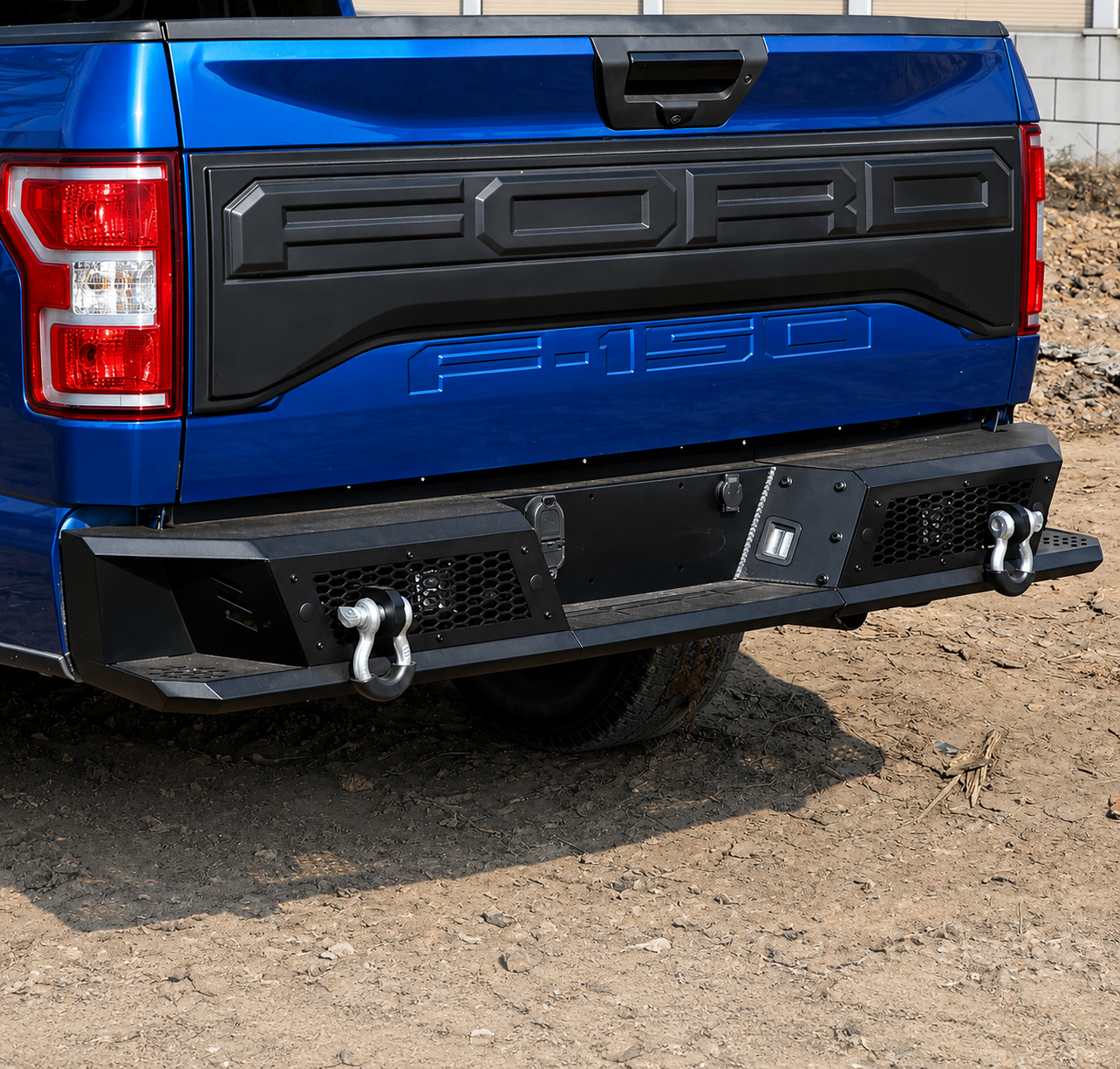 Bakre stötfångare – Off-Road Ohio – D-Rings (F150 15-20) - 4