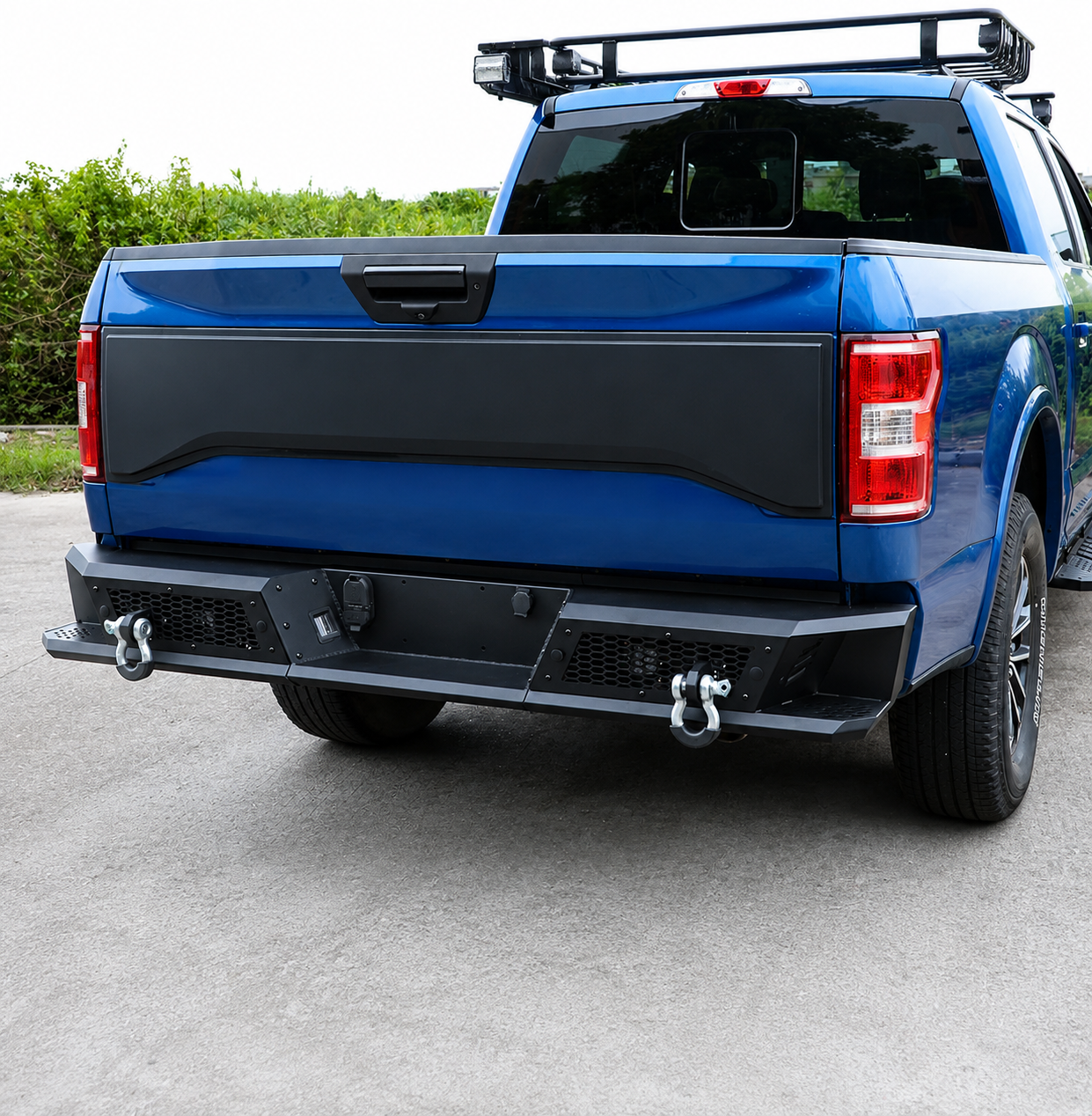 Bakre stötfångare – Off-Road Ohio – D-Rings (F150 15-20) - 5