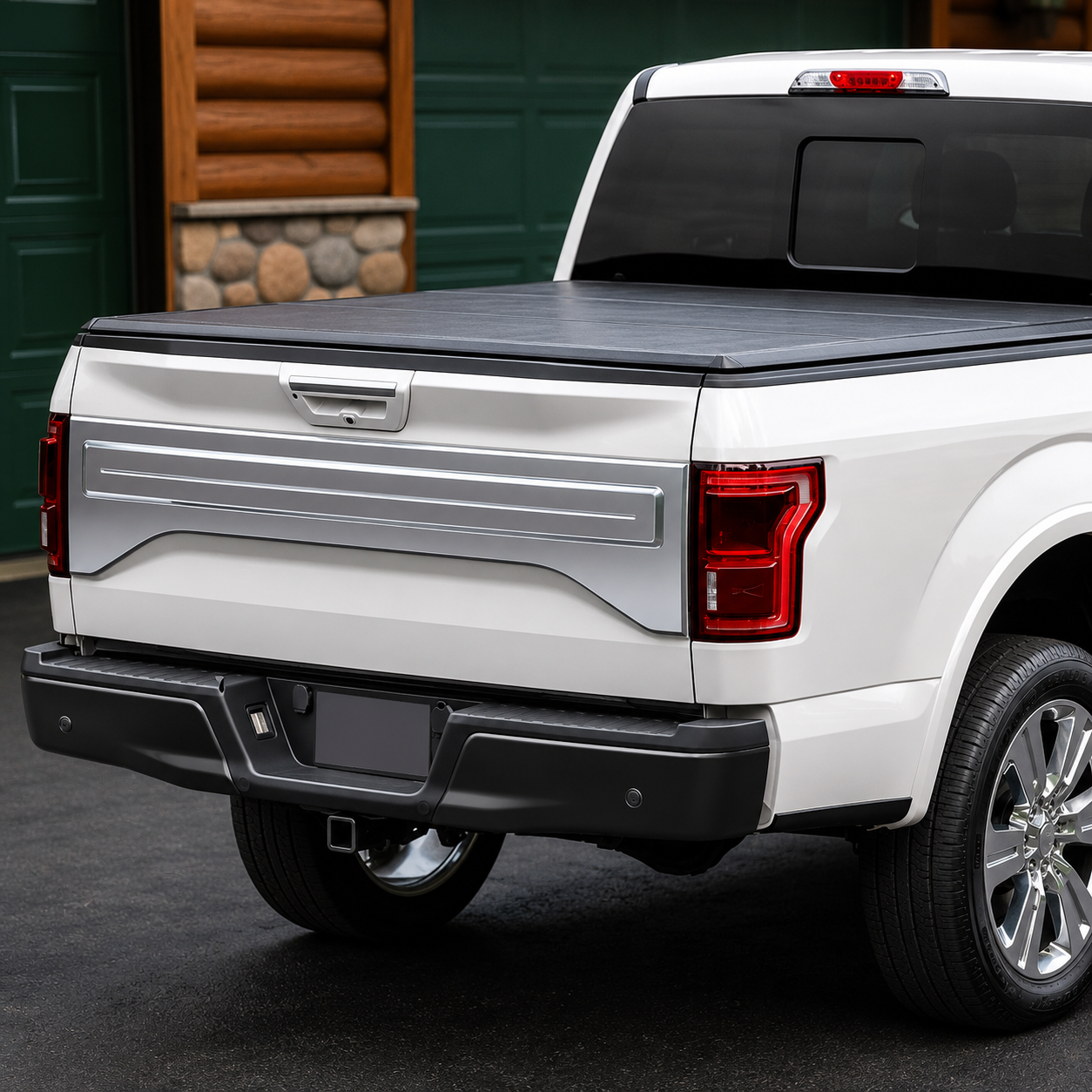 Bakre stötfångare Face Bar End Caps PDC – Sats (F150 15-20) - 4