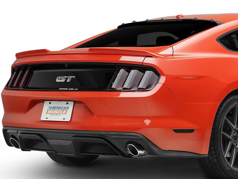 Tak Vinge - Blank Svart (MUSTANG 15-20 Fastback) - 3