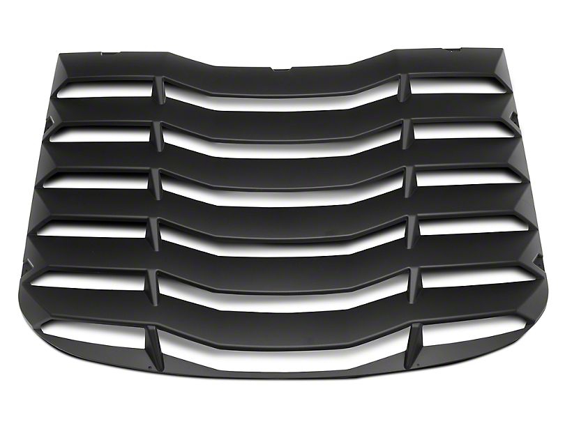 Bakrute Louver - Matt Svart (MUSTANG 15-20 Fastback) - 4