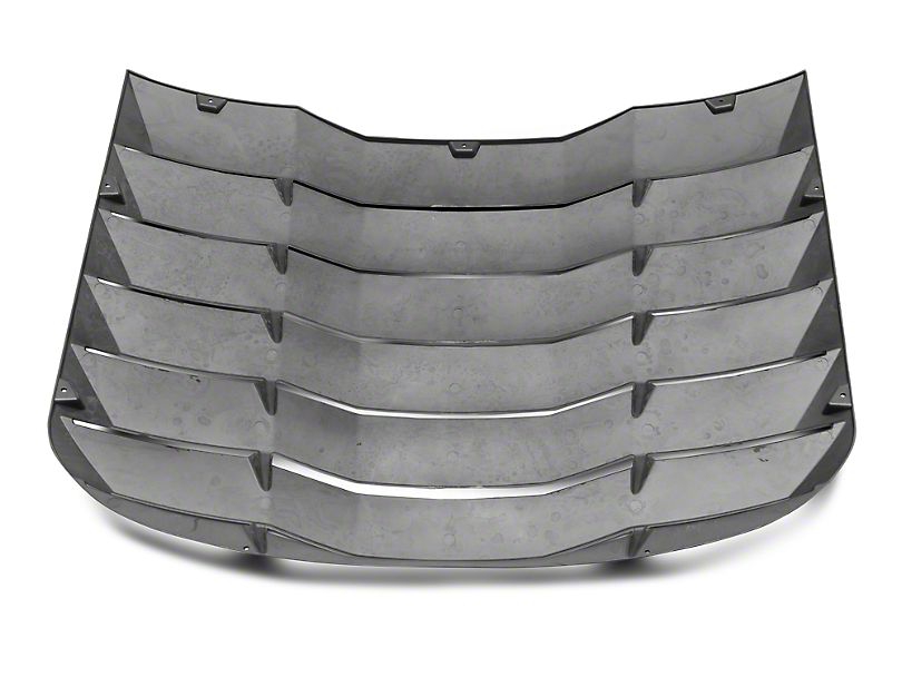 Bakrute Louver - Matt Svart (MUSTANG 15-20 Fastback) - 5