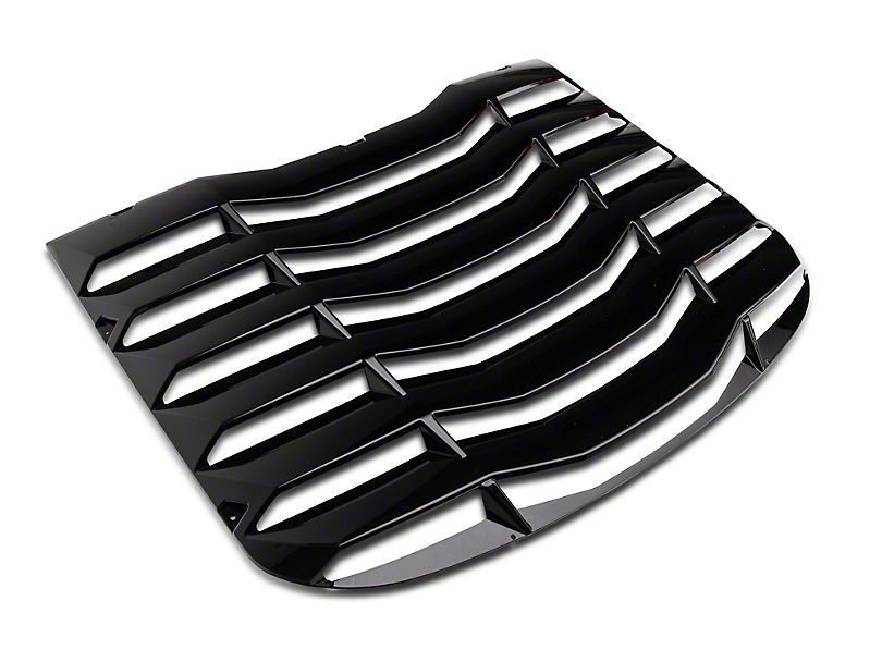 Bakrute Louver - Blank Svart (MUSTANG 15-20 Fastback) - 2