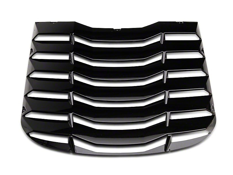 Bakrute Louver - Blank Svart (MUSTANG 15-20 Fastback) - 3