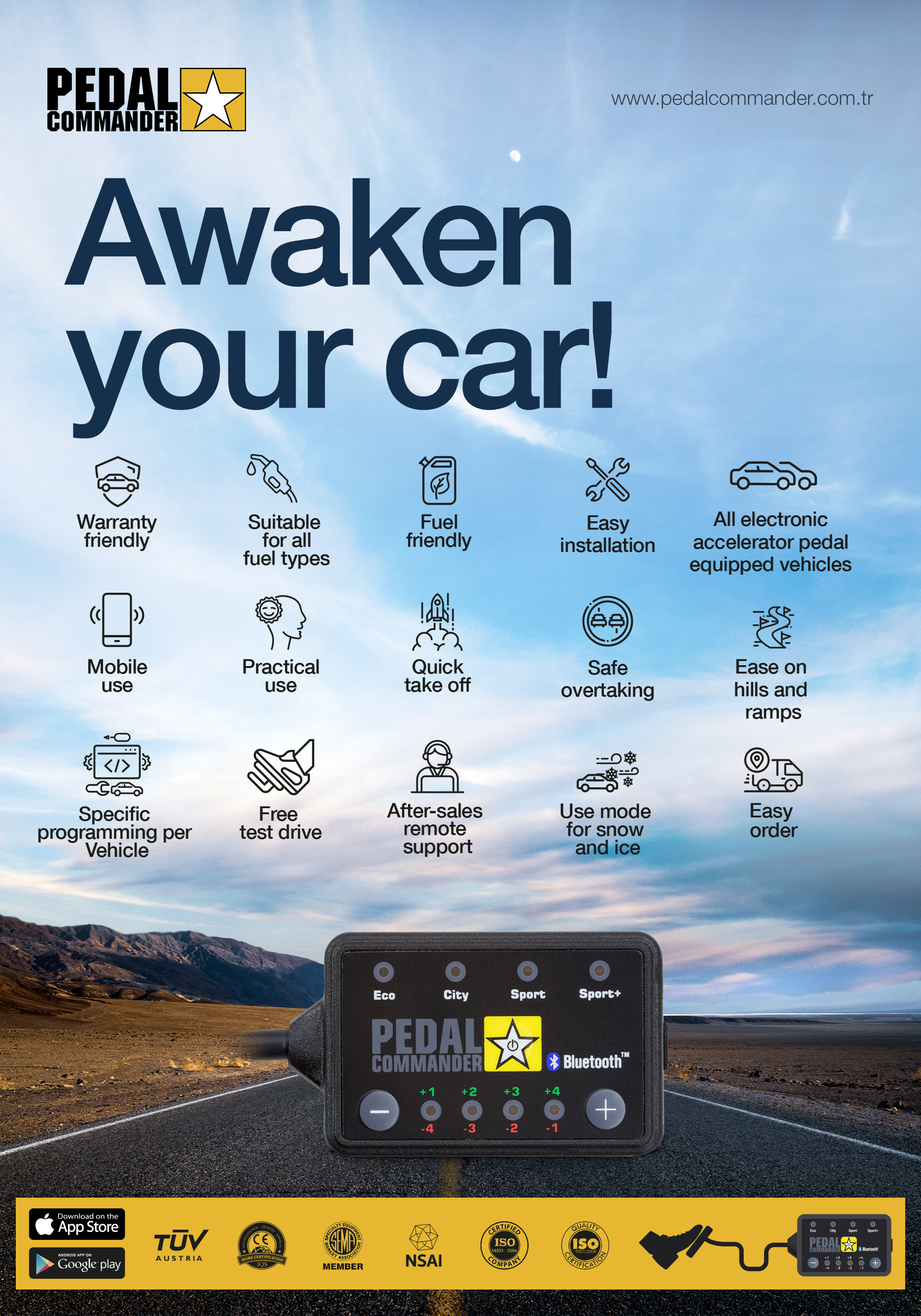 Gasresponskontroll – Pedal Commander® (EXPLORER 11-23) - 9