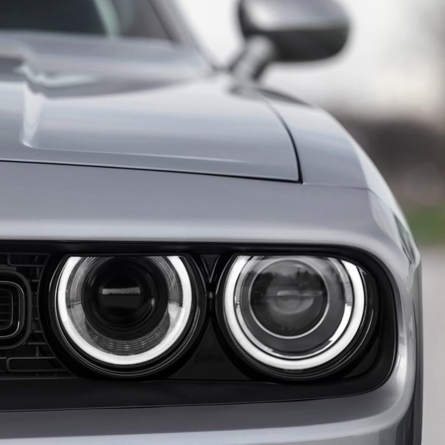 Halogenstrålkastare med LED-varselljus – vänster / förarsida – Dodge Challenger 2015–2023 - 9