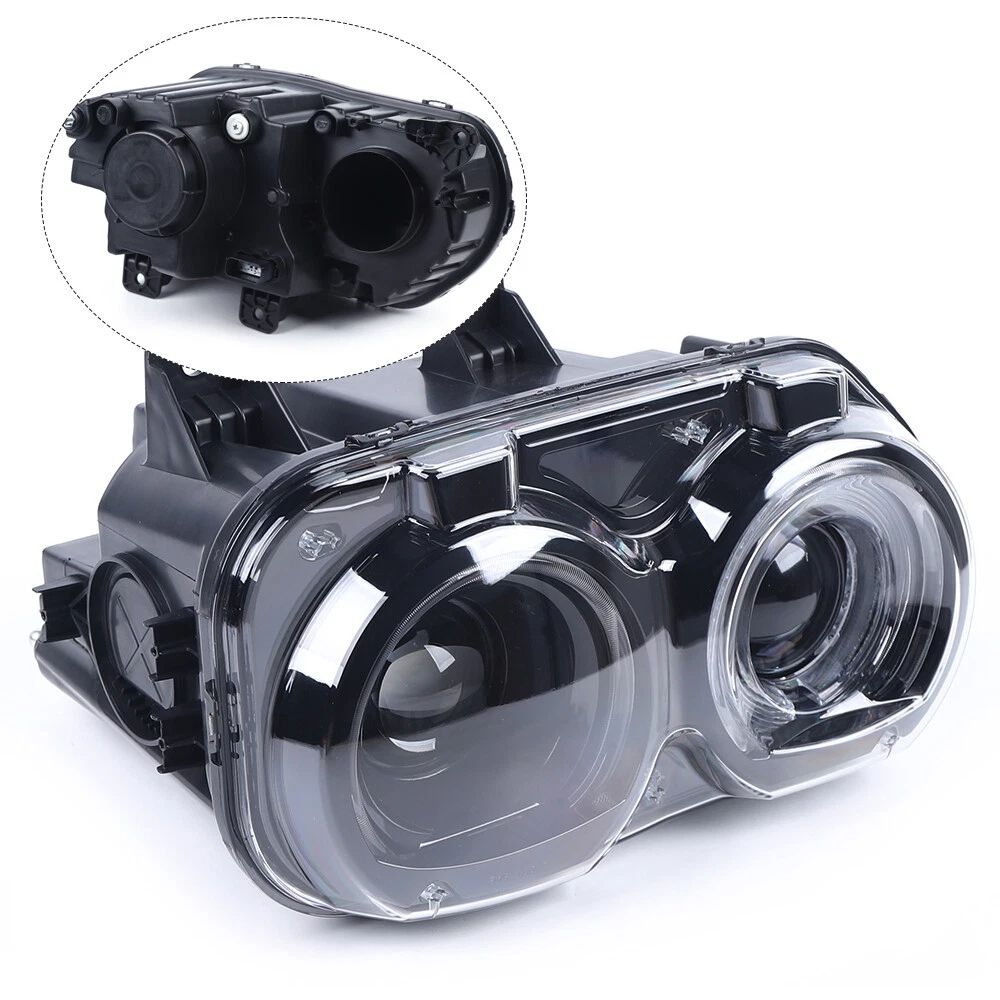 Halogenstrålkastare med LED-varselljus – vänster / förarsida – Dodge Challenger 2015–2023 - 5