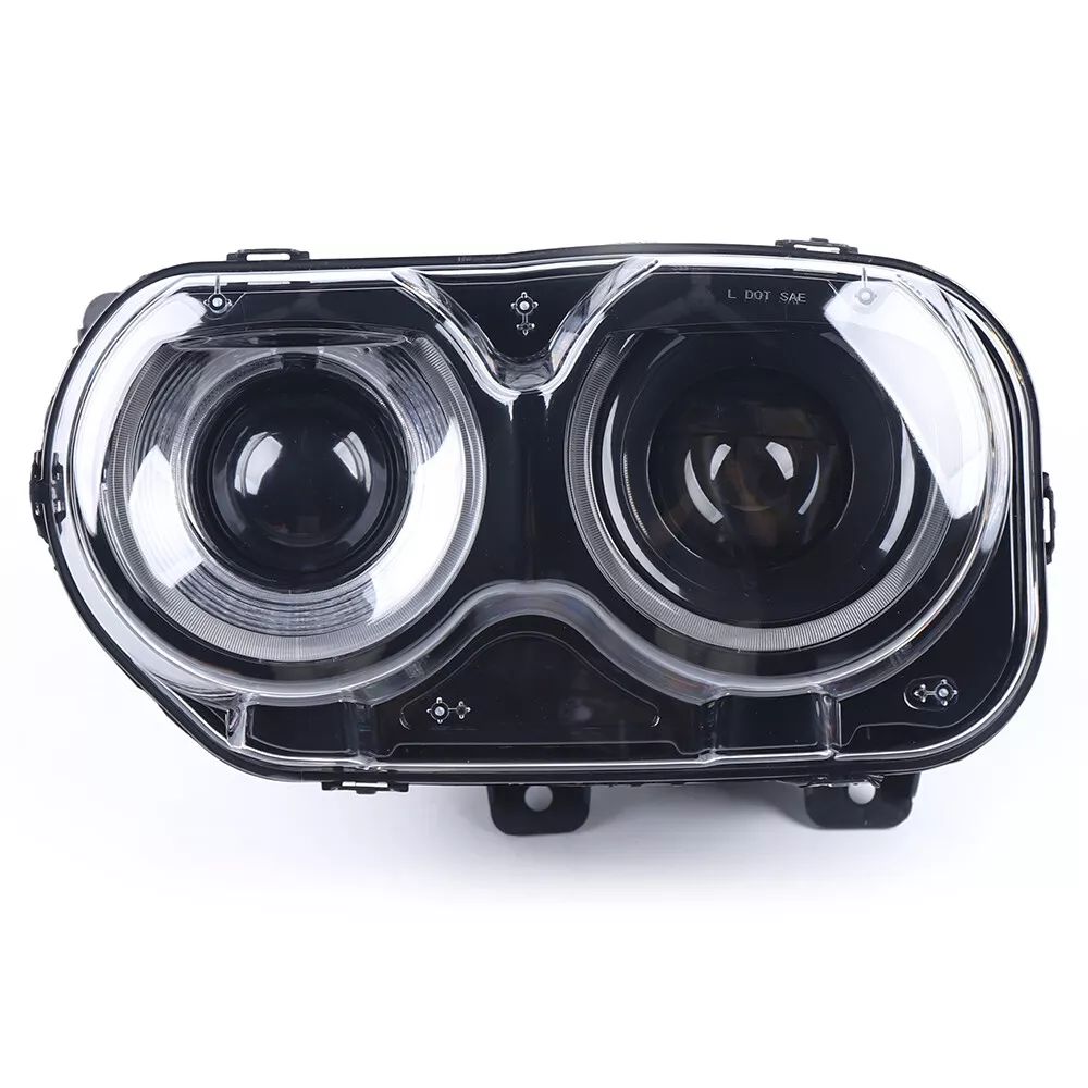 Halogenstrålkastare med LED-varselljus – vänster / förarsida – Dodge Challenger 2015–2023