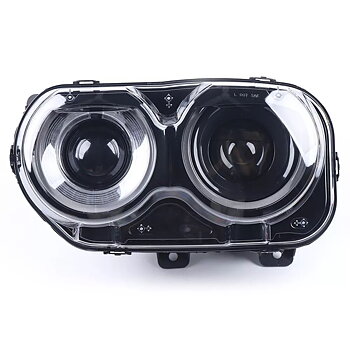 Halogenstrålkastare med LED-varselljus – vänster / förarsida – Dodge Challenger 2015–2023