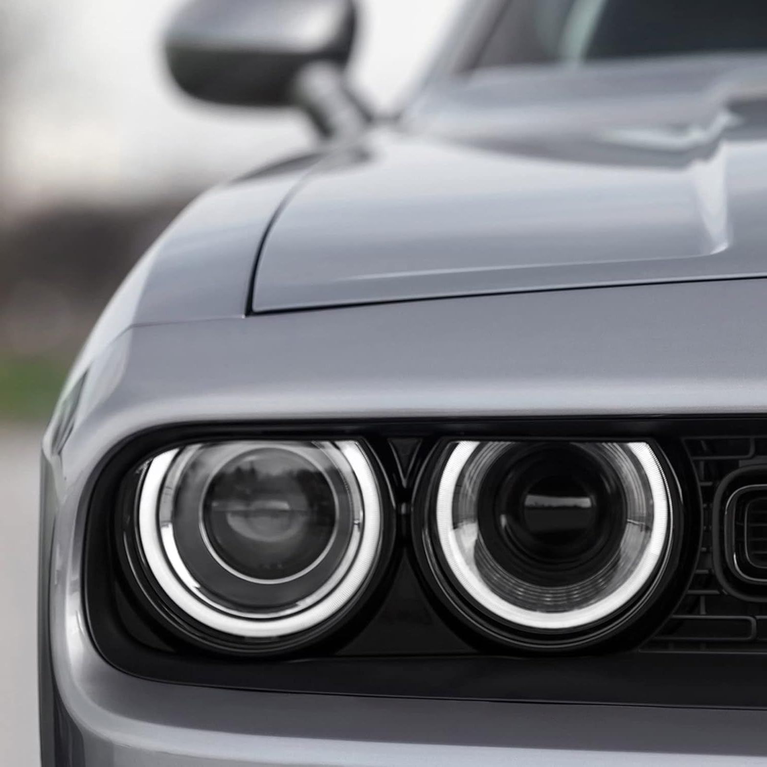 Halogenstrålkastare med LED-varselljus – höger / passagerarsida – Dodge Challenger 2015–2023 - 6