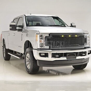 Övre grill with LED (F-250/F-350 Super Duty 17-19)