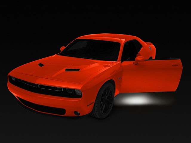 LED-instegsbelysning för dörrar – sats – Dodge Challenger 2015–2023 - 7