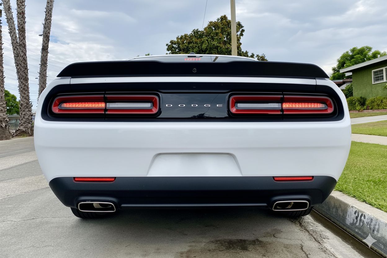 LED-lampor till diffuser – rött utförande – Dodge Challenger 2015–2023 - 5