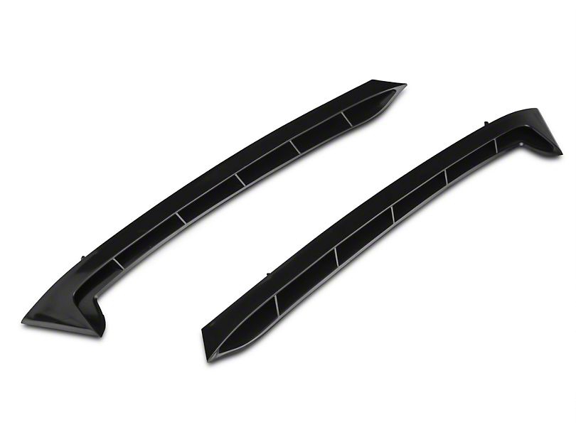 GT350 Style Skärm Scoops - fram (MUSTANG 15-21 Ecoboost, V6, GT) - 5