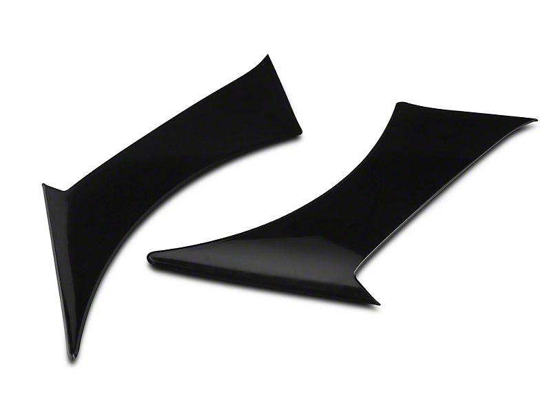 GT350 Style Skärm Scoops - fram (MUSTANG 15-21 Ecoboost, V6, GT) - 4