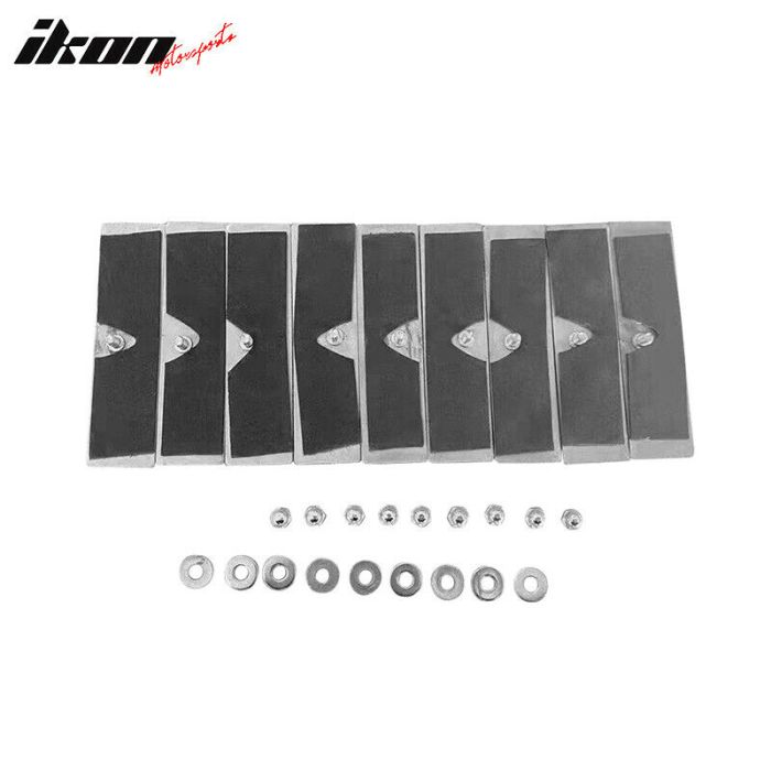 Bakrutelouvers – IK-stil – mattsvart – Dodge Challenger 2008–2023 - 6
