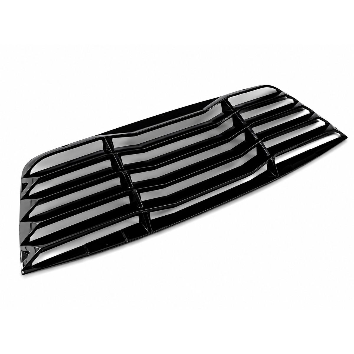 Bakrutelouvers – IK-stil – blanksvart – Dodge Challenger 2008–2023 - 2