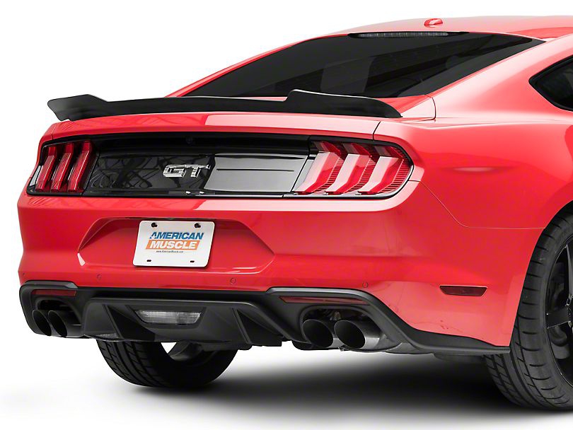 Blad bakspoiler Nascar - Matt svart (FORD MUSTANG 2015-2020 all) - 3