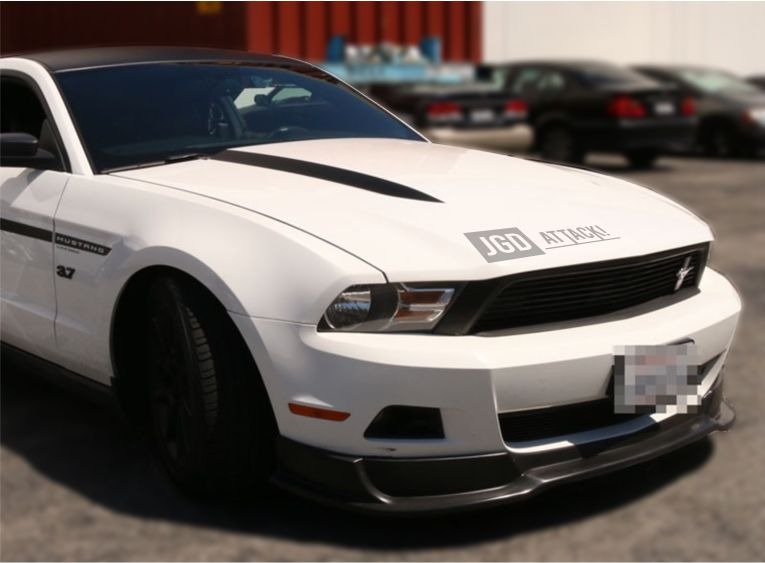 RTR style Front läpp (MUSTANG 10-12 V6)