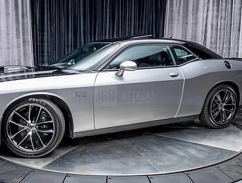 Tröskelbeklädnader – OE-stil – par – Dodge Challenger 2015–2023