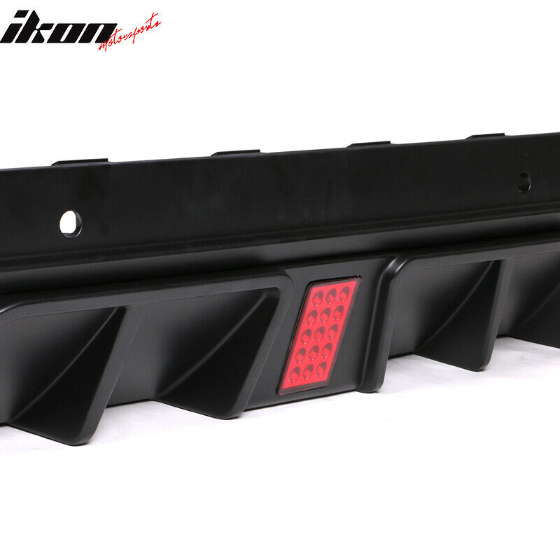 Bakre diffuser – LED-ljus – mattsvart – Dodge Challenger 2015–2023 - 6