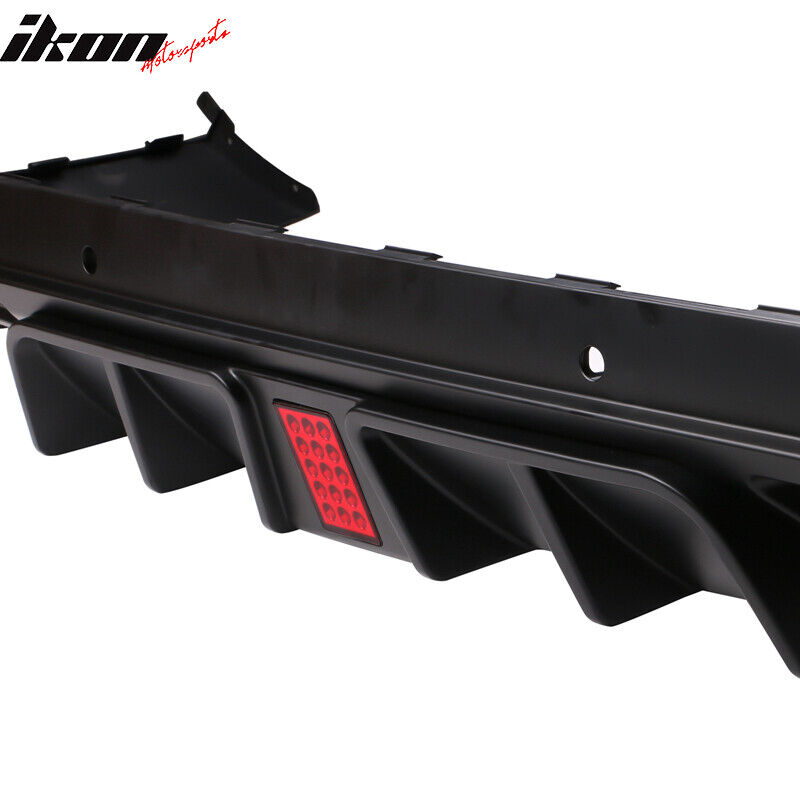 Bakre diffuser – LED-ljus – mattsvart – Dodge Challenger 2015–2023 - 5