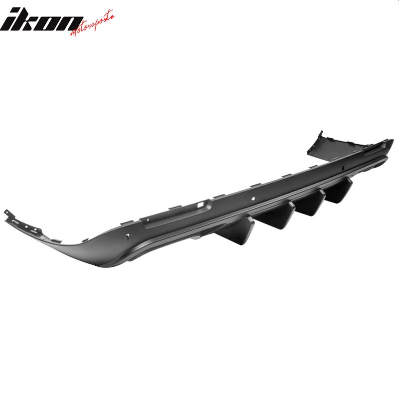 Bakre diffuser – V2-stil – mattsvart – Dodge Challenger 2015–2023 - 6