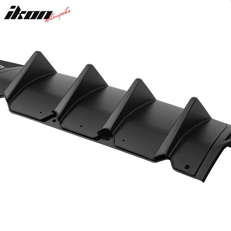 Bakre diffuser – V3-stil – mattsvart – Dodge Challenger 2015–2023 - 5