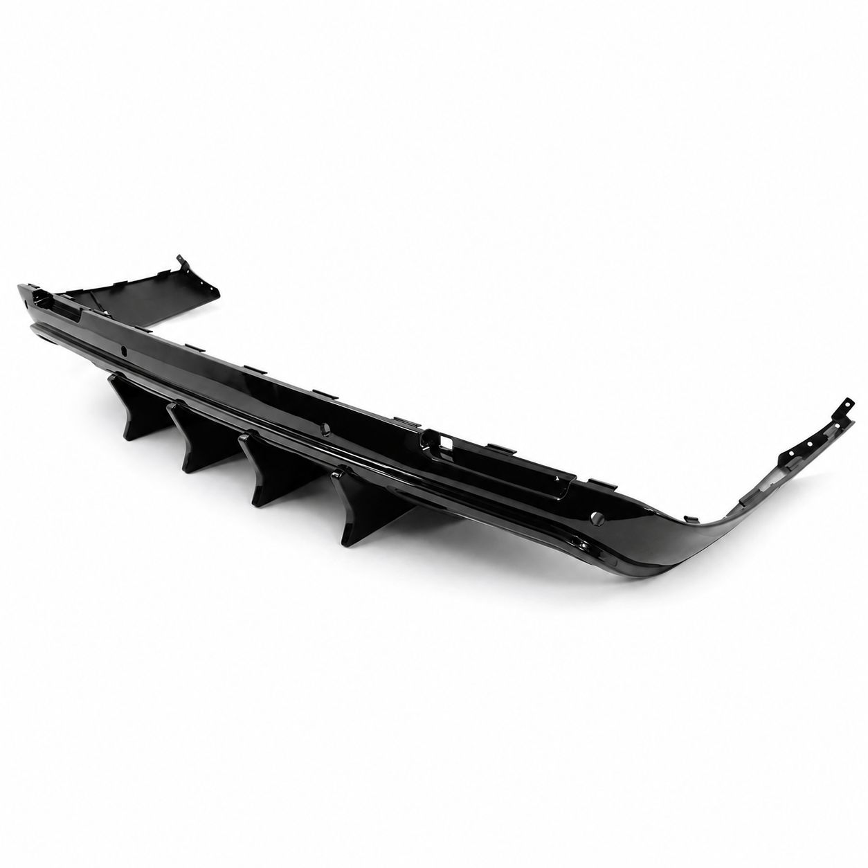 Bakre diffuser – V4-stil – blanksvart – Dodge Challenger 2015–2023 - 2