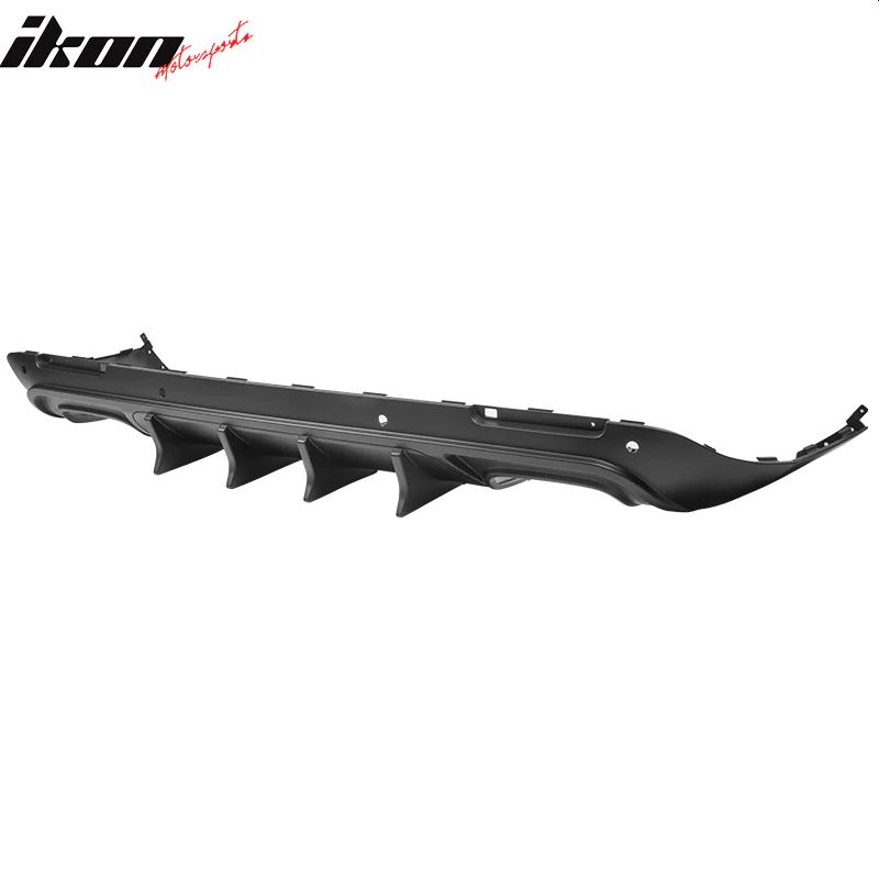 Bakre diffuser – V4-stil – mattsvart – Dodge Challenger 2015–2023 - 2