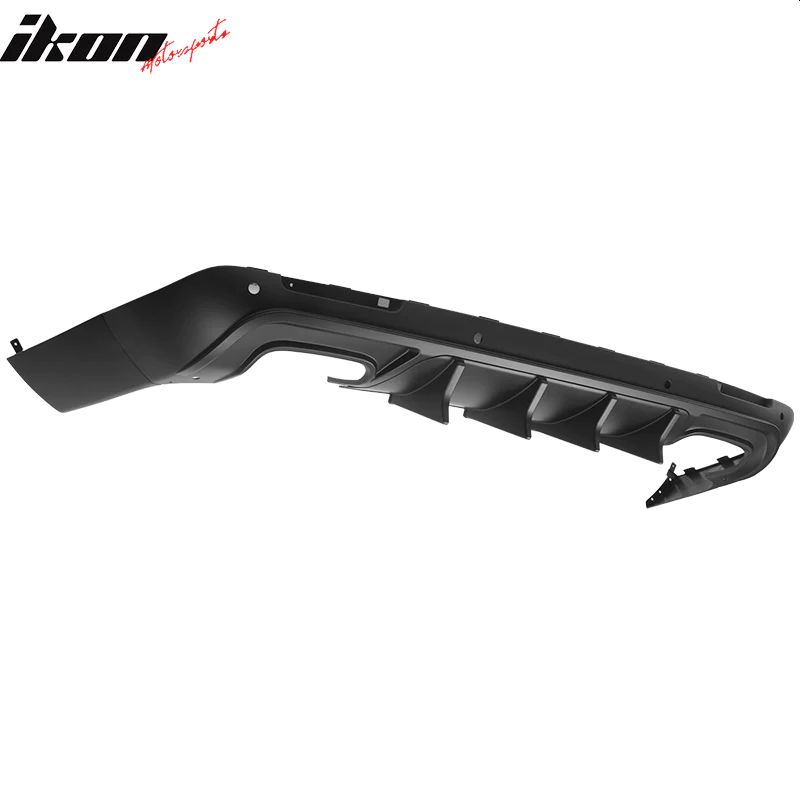 Bakre diffuser – V4-stil – mattsvart – Dodge Challenger 2015–2023 - 4