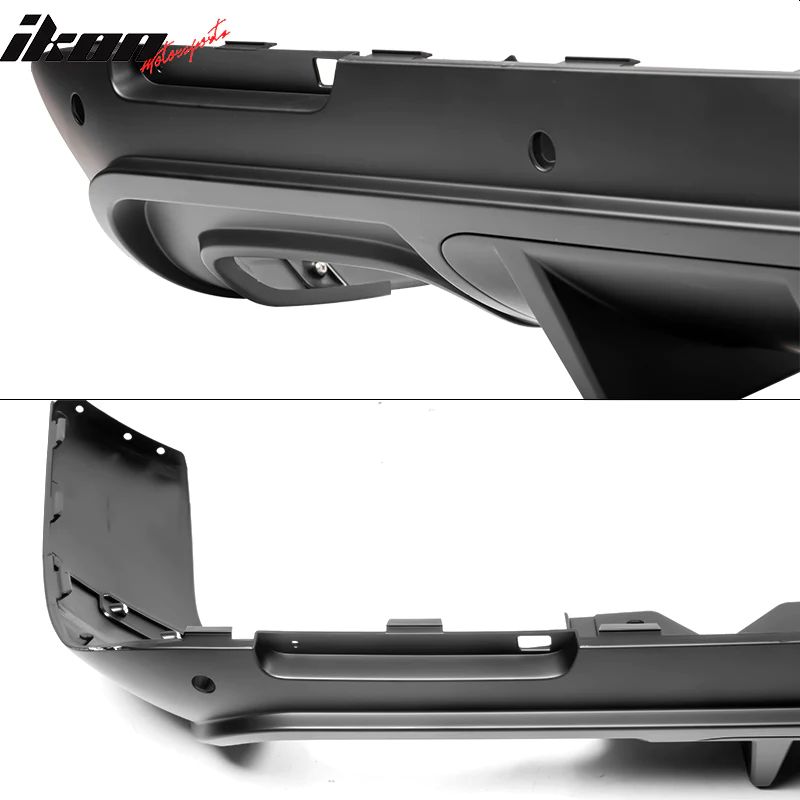 Bakre diffuser – V4-stil – mattsvart – Dodge Challenger 2015–2023 - 9
