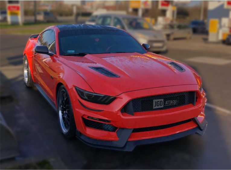 Canards främre stötfångare (MUSTANG 15-17 GT, Ecoboost, V6)
