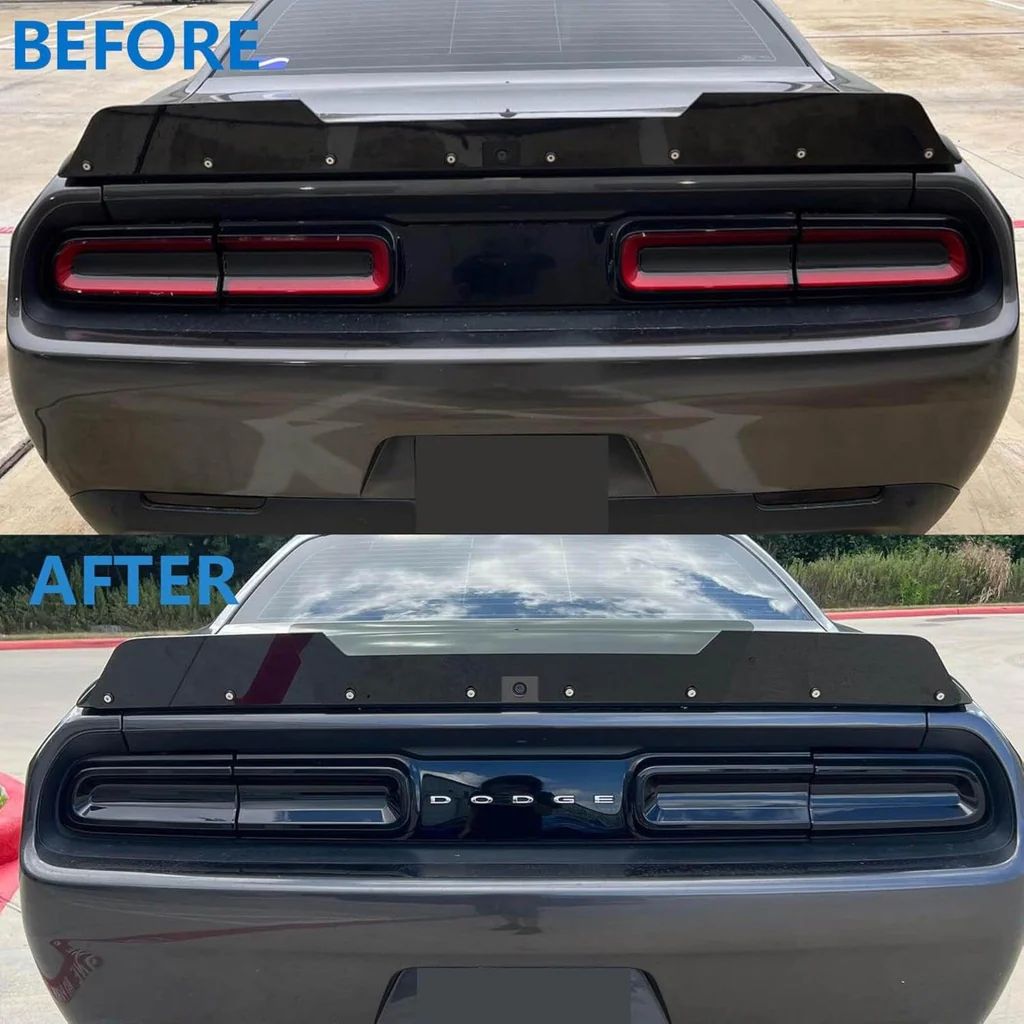 Bakljuskåpor – röktonade – Dodge Challenger 2015–2023 - 5