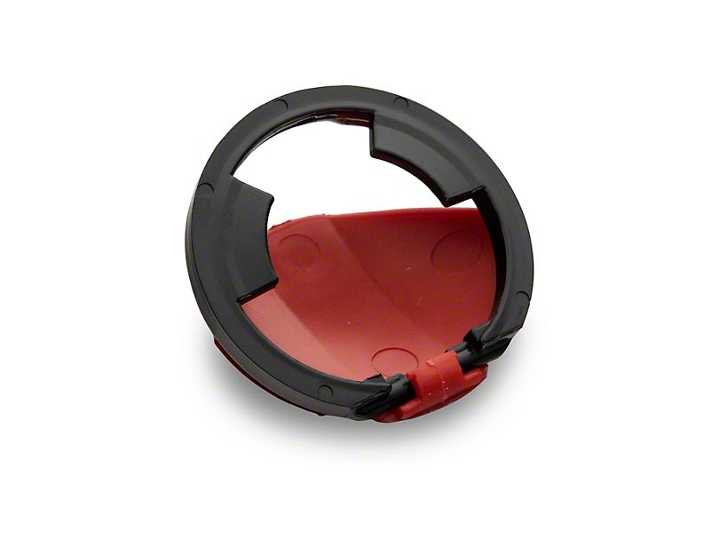 Startknappskåpa – röd – Dodge Challenger 2015–2023 - 5