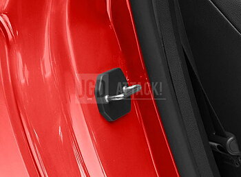Täckkåpor till dörrlåsbyglar – svarta – par – Dodge Challenger 2008–2023