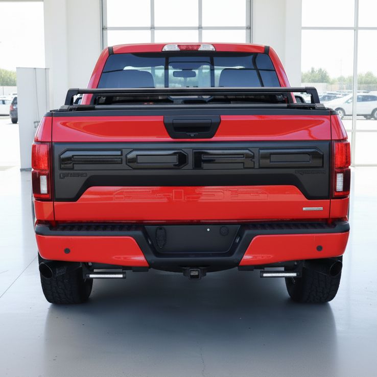 LED Bakluckepanel – Raptor Style – Mattsvart (F150 18-20) - 12