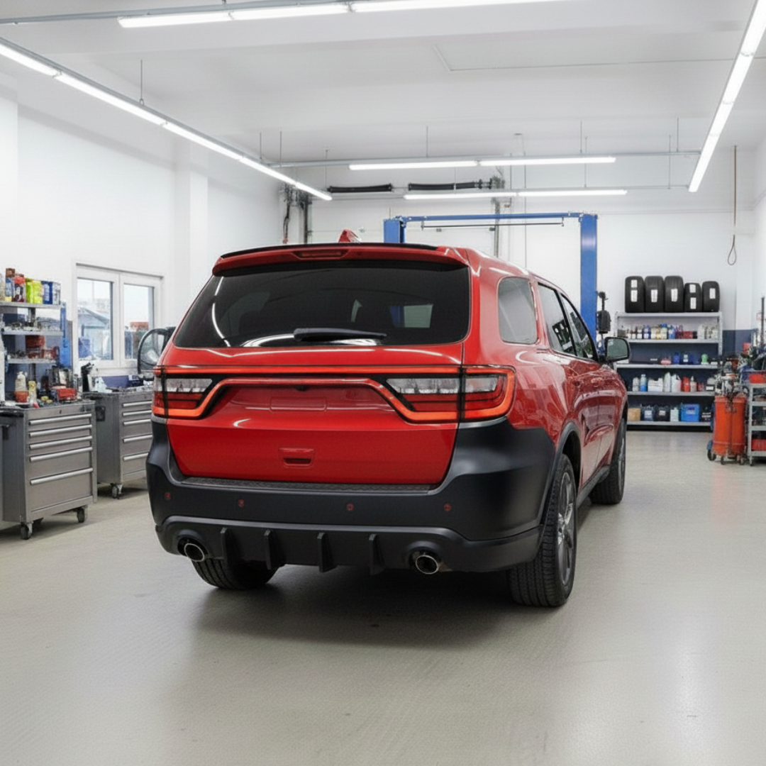 Bakstötfångare med PDC-fästen och stegplatta – Dodge Durango 2014–2026
