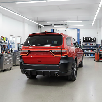 Bakstötfångare med PDC-fästen och stegplatta – Dodge Durango 2014–2026