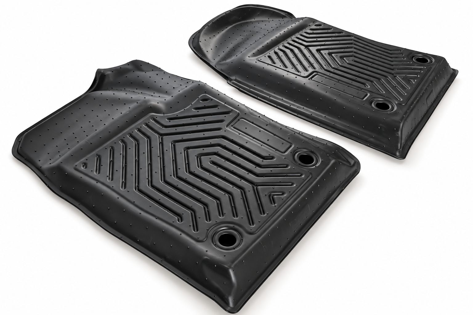 3D-golv- och bagagerumsmattor i TPE – 7 delar – Dodge Durango 2014–2025, sjusitsig med tre sätesrader - 4