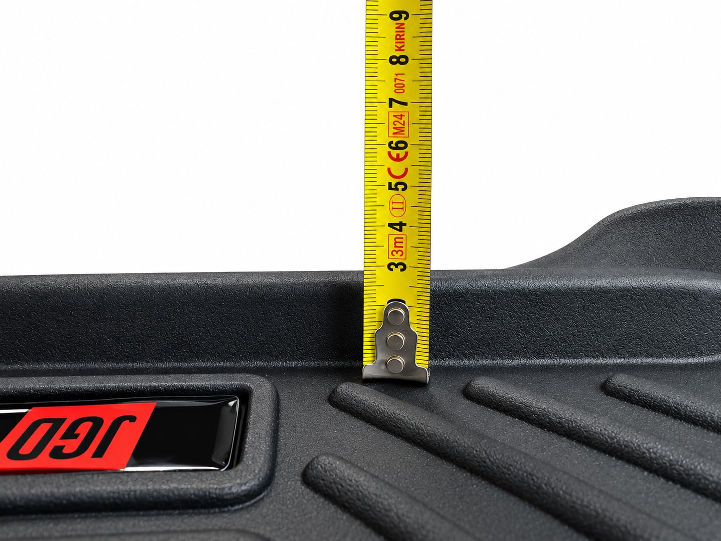 3D-golv- och bagagerumsmattor i TPE – 7 delar – Dodge Durango 2014–2025, sjusitsig med tre sätesrader - 11