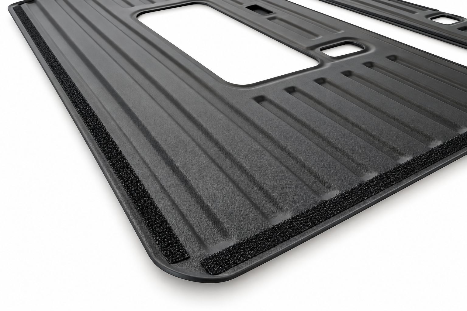3D-golv- och bagagerumsmattor i TPE – 7 delar – Dodge Durango 2014–2025, sjusitsig med tre sätesrader - 7